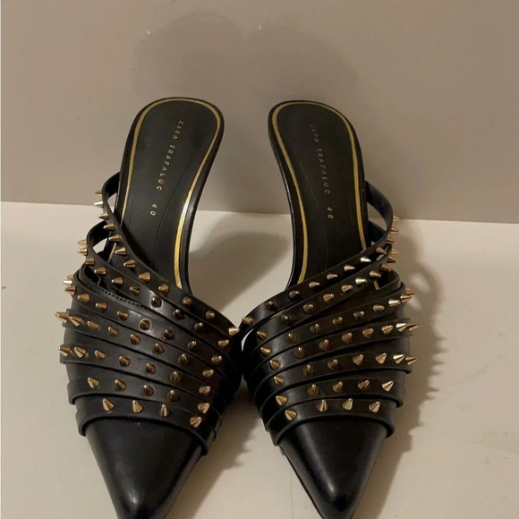 Zara sold studs spike mules new conditions - Picture 8 of 14